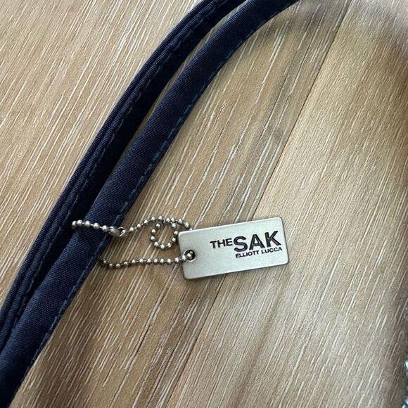 The Sak Elliott Lucca Mini Crochet Handbag Purse Top Handle Colorful - Picture 5 of 7